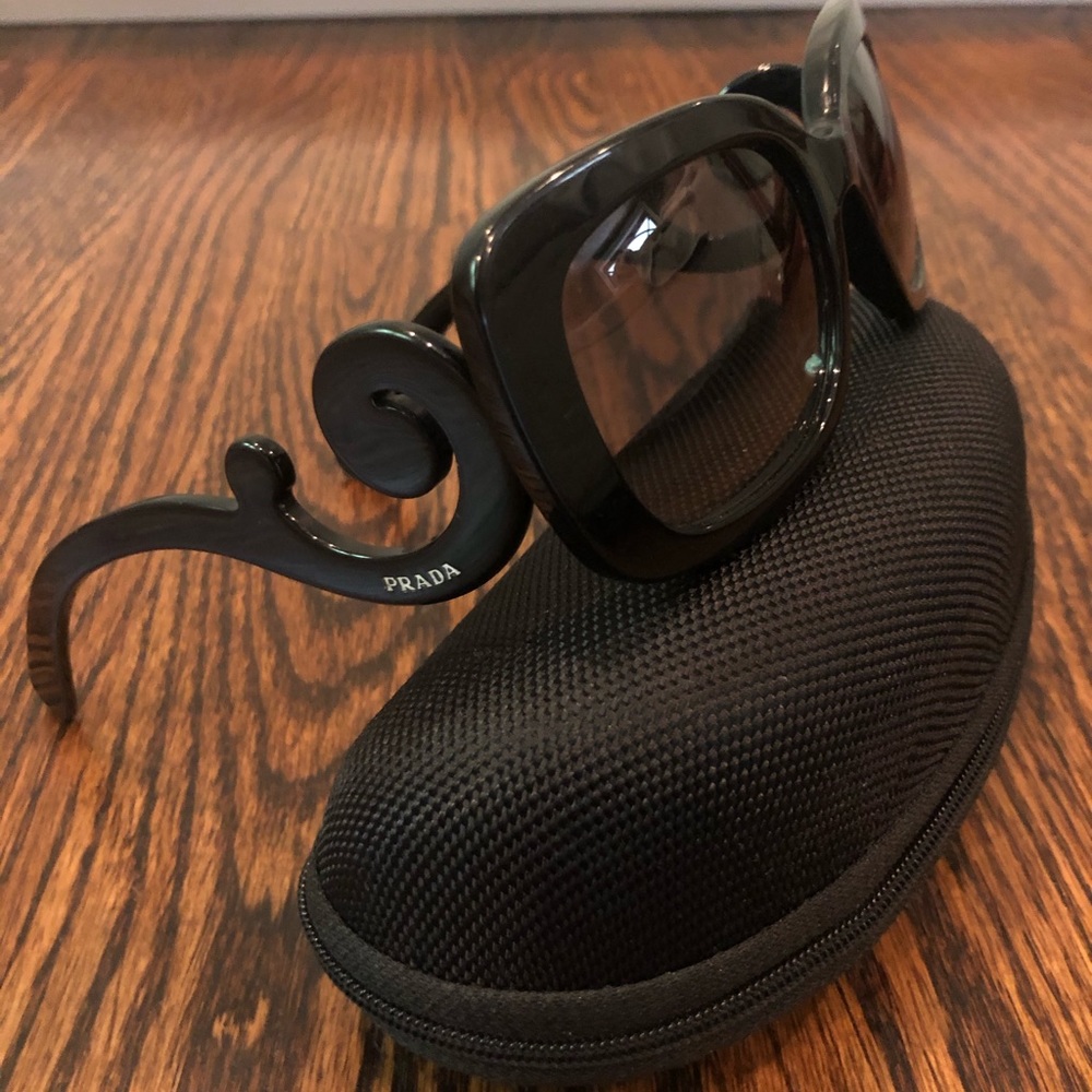 Prada Boroque Black Sunglasses